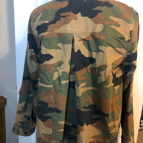 Madewell Camo Cropped Jacket - Picture 7 of 10